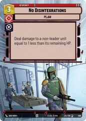 No Disintegrations - Hyperspace