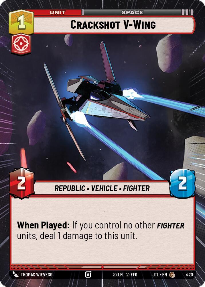 Crackshot V-Wing - Hyperspace