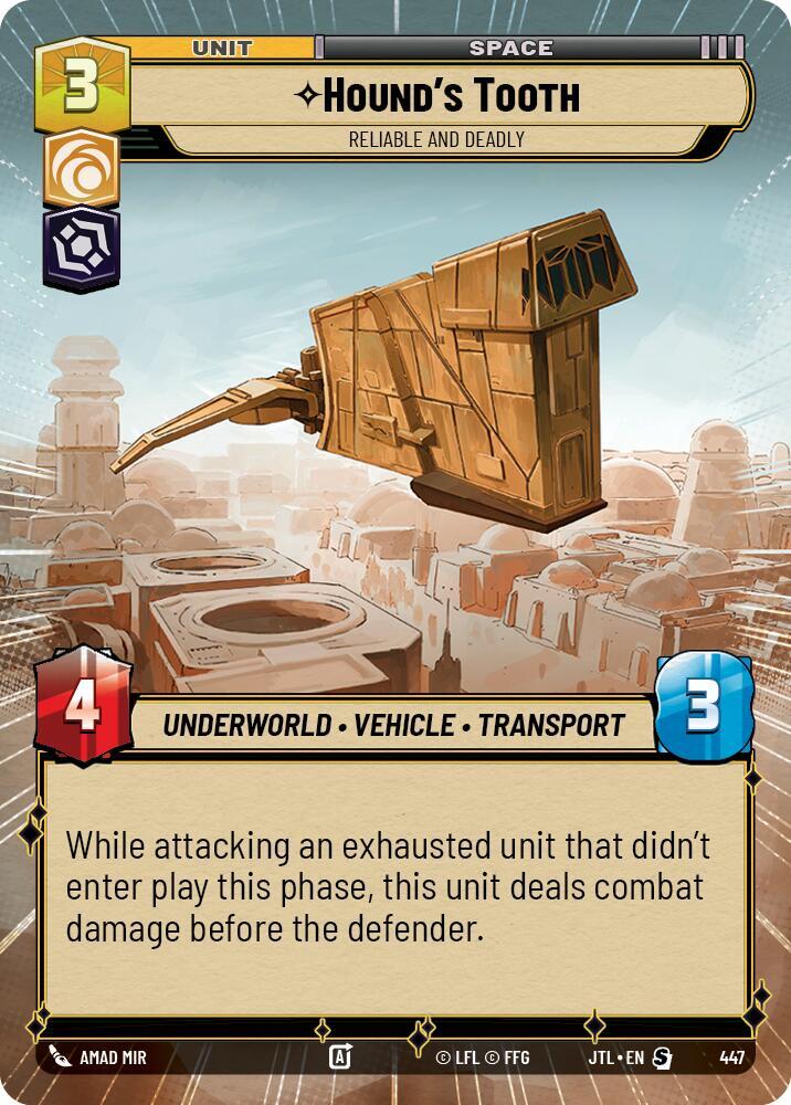 Hounds Tooth - Reliable and Deadly - Hyperspace