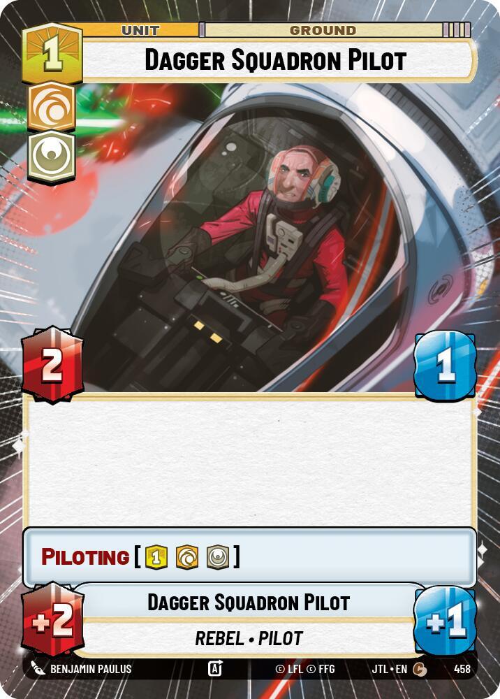 Dagger Squadron Pilot - Hyperspace