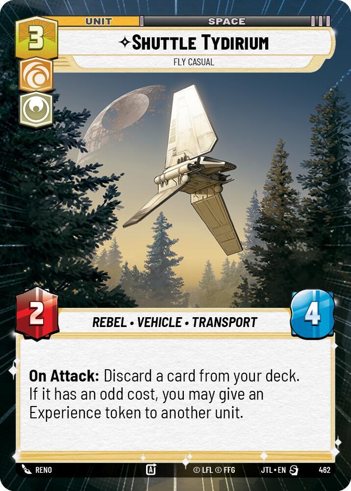 Shuttle Tydirium - Fly Casual - Hyperspace