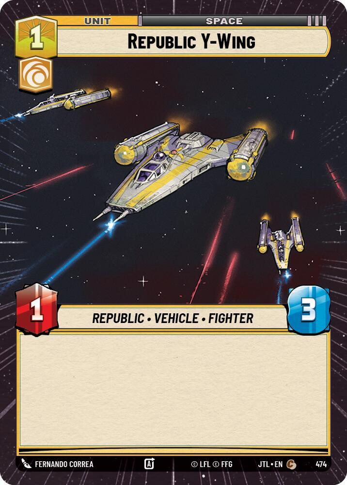 Republic Y-Wing - Hyperspace