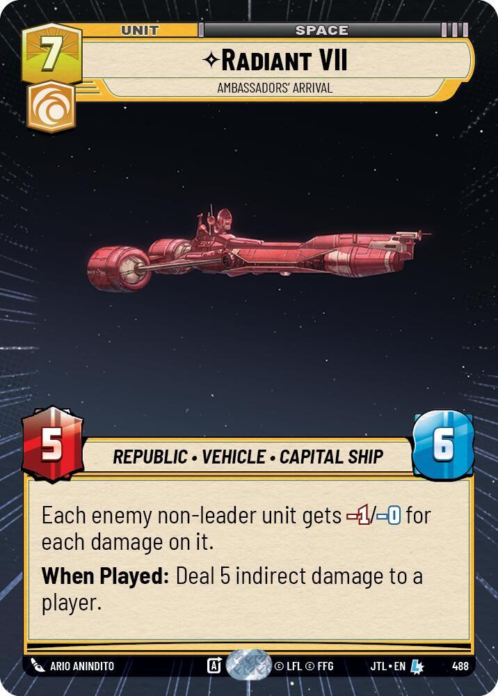 Radiant VII - Ambassadors Arrival - Hyperspace