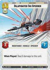 Dilapidated Ski Speeder - Hyperspace