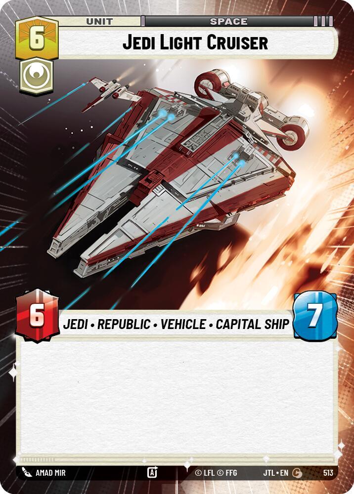 Jedi Light Cruiser - Hyperspace