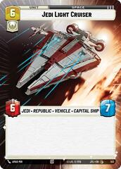 Jedi Light Cruiser - Hyperspace