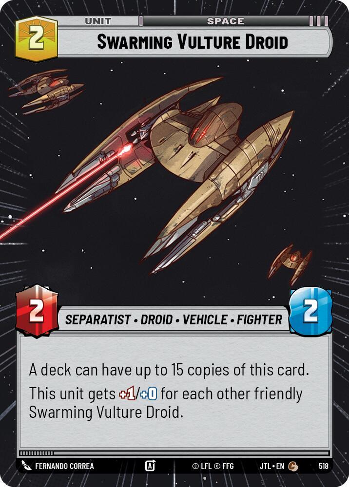 Swarming Vulture Droid - Hyperspace