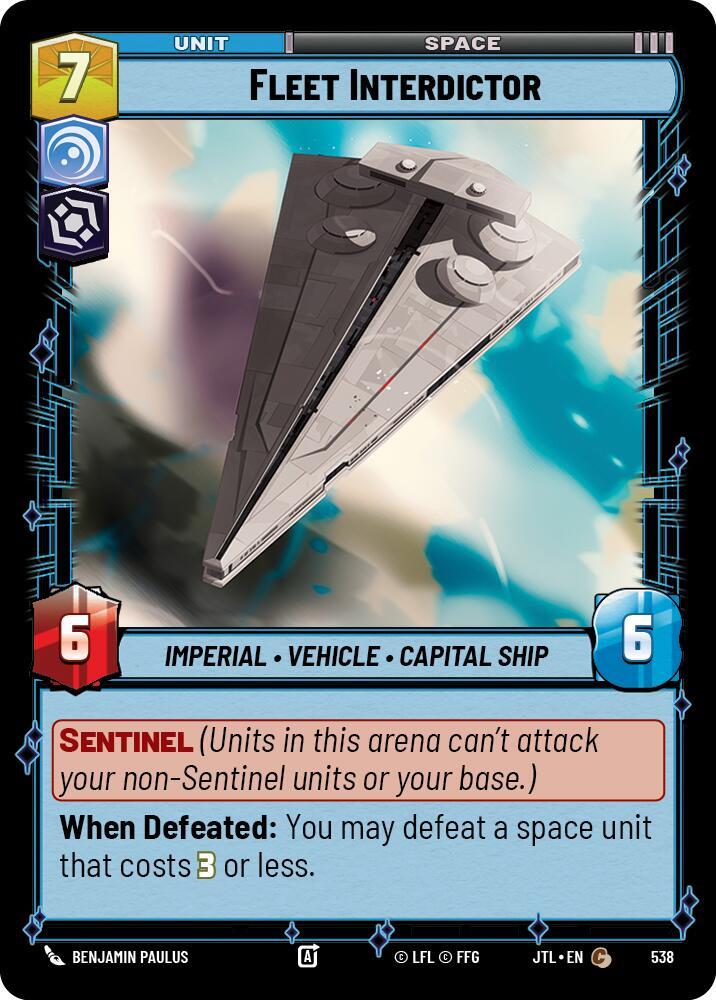 Fleet Interdictor - Foil