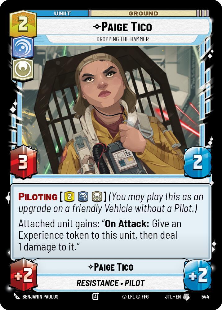 Paige Tico - Dropping the Hammer - Foil