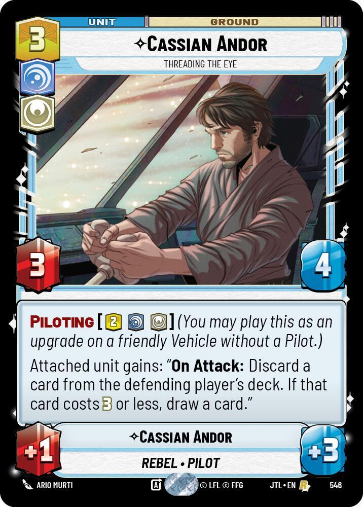 Cassian Andor - Threading the Eye - Foil