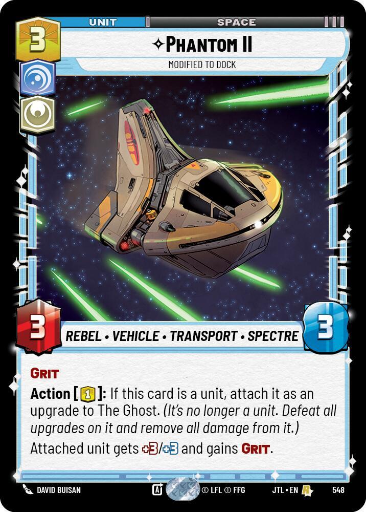 Phantom II - Modified to Dock - Foil