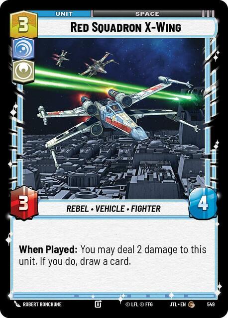 Red Squadron X-Wing - Foil