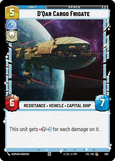 DQar Cargo Frigate - Foil
