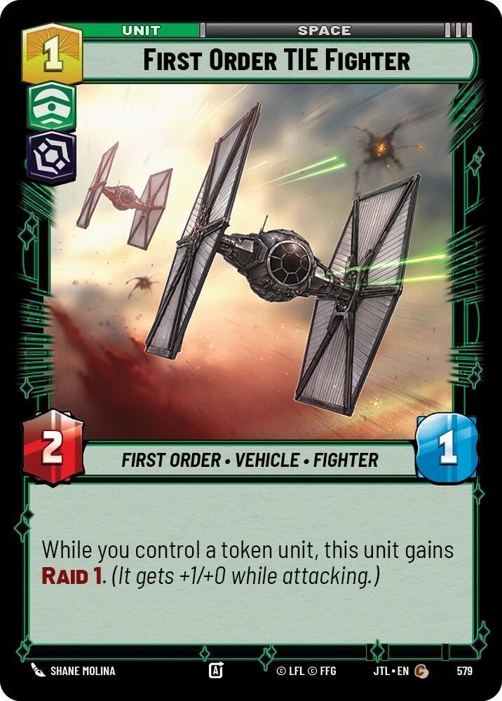 First Order TIE Fighter - Foil