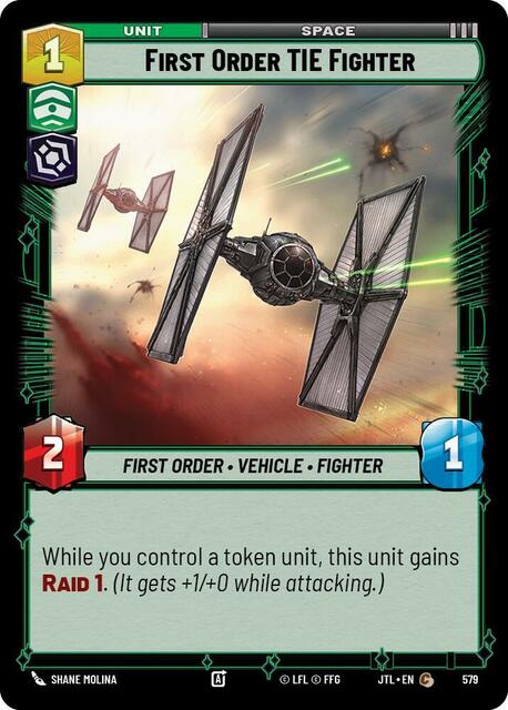 First Order TIE Fighter - Foil