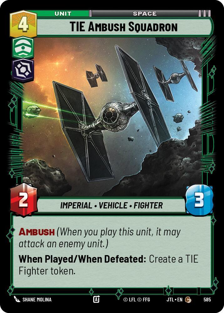 TIE Ambush Squadron - Foil