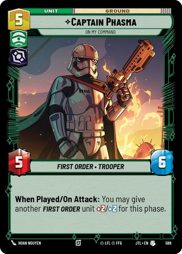 Captain Phasma - On My Command - Foil