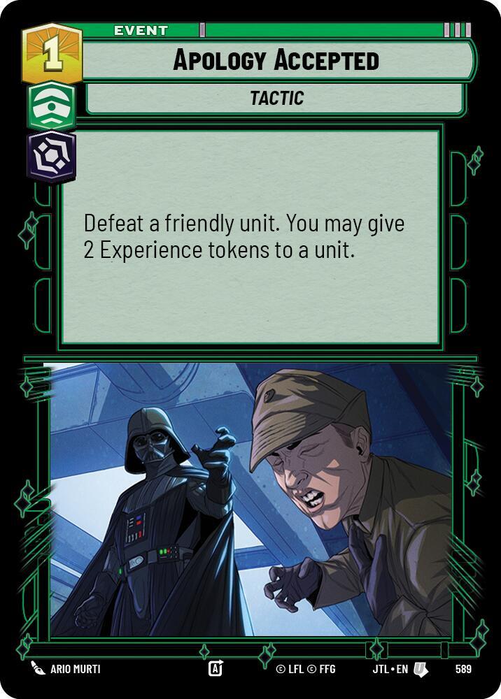 Apology Accepted - Foil