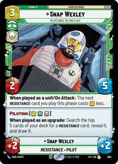 Snap Wexley - Resistance Recon Flier - Foil
