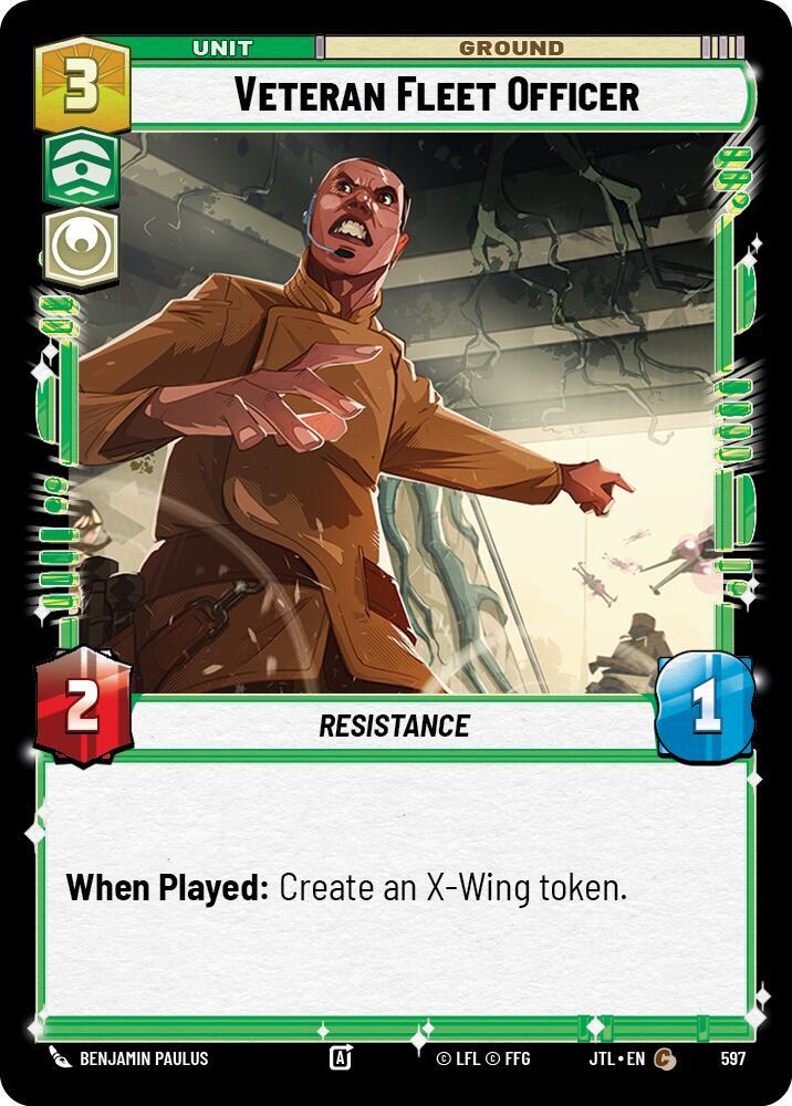 Veteran Fleet Officer - Foil