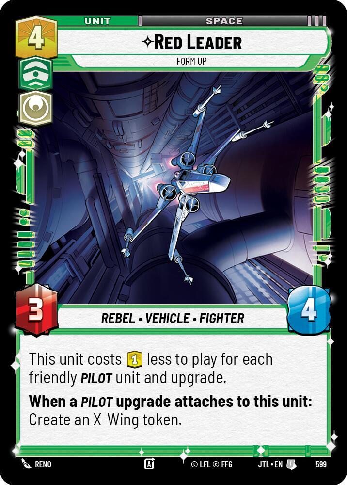 Red Leader - Form Up - Foil