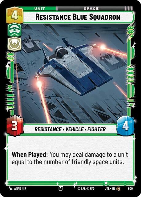 Resistance Blue Squadron - Foil