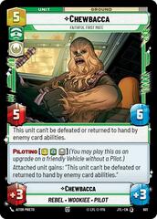 Chewbacca - Faithful First Mate - Foil
