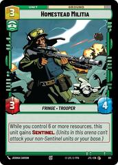 Homestead Militia - Foil