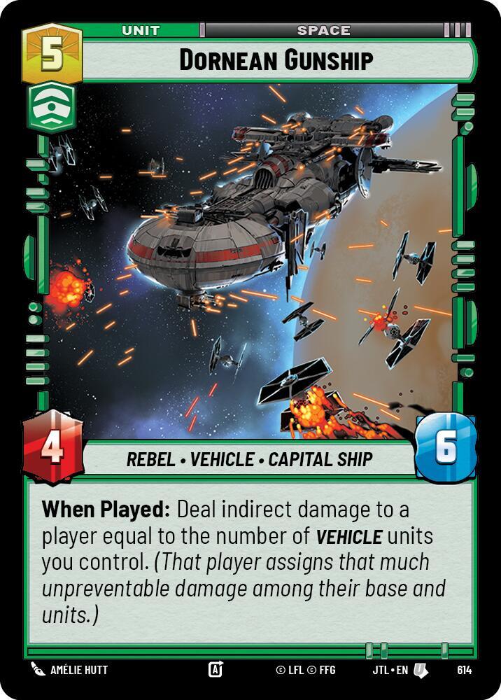 Dornean Gunship - Foil
