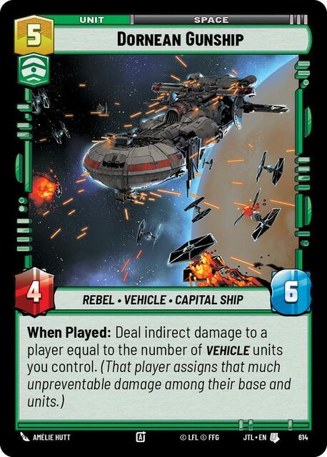 Dornean Gunship - Foil
