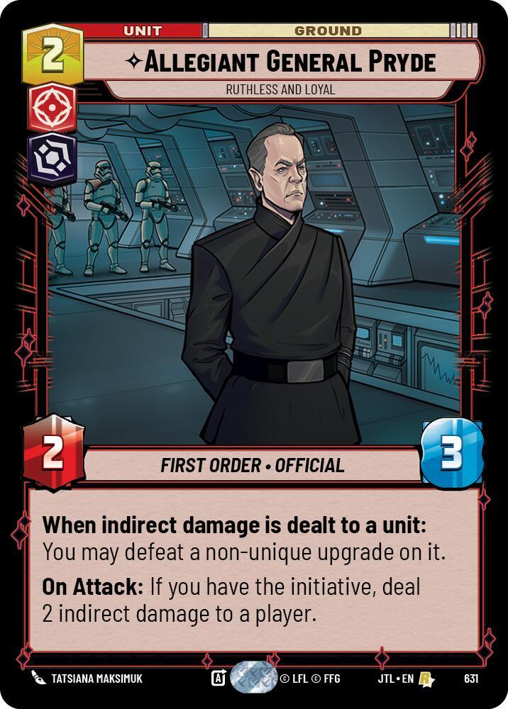 Allegiant General Pryde - Ruthless and Loyal - Foil