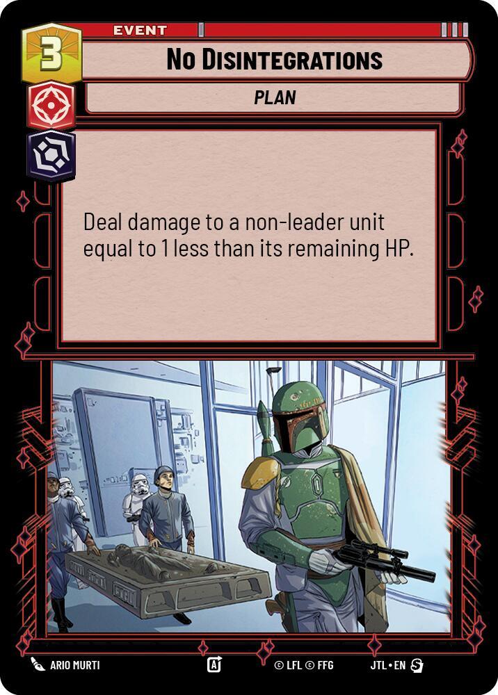 No Disintegrations - Foil