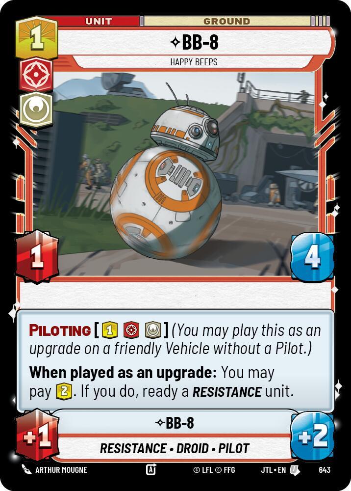 BB-8 - Happy Beeps - Foil