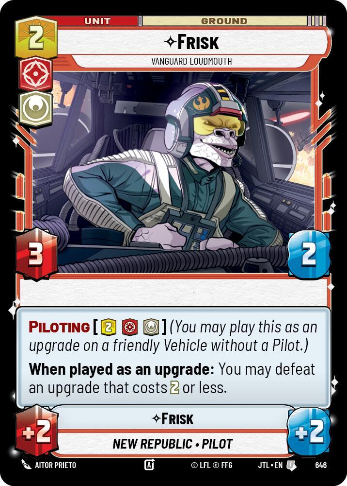 Frisk - Vanguard Loudmouth - Foil