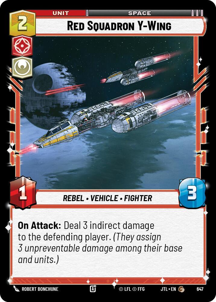Red Squadron Y-Wing - Foil