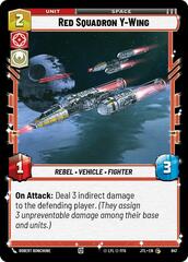 Red Squadron Y-Wing - Foil