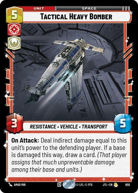 Tactical Heavy Bomber - Foil