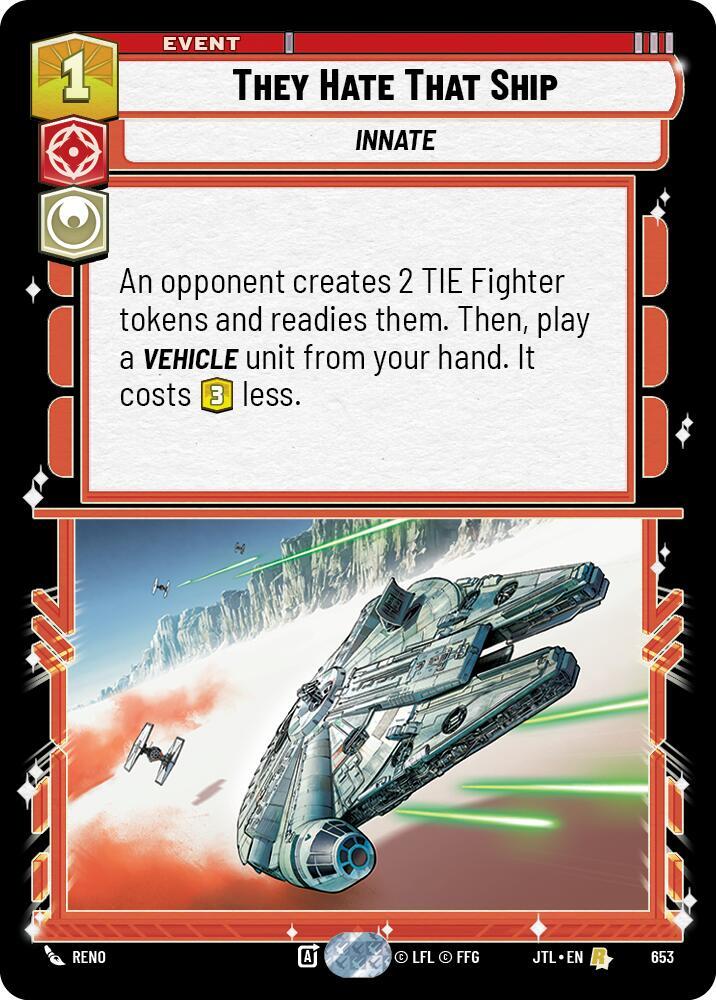 They Hate That Ship - Foil
