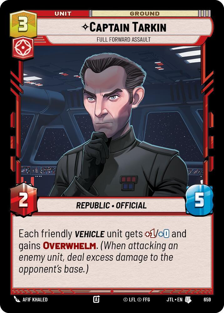 Captain Tarkin - Full Forward Assault - Foil
