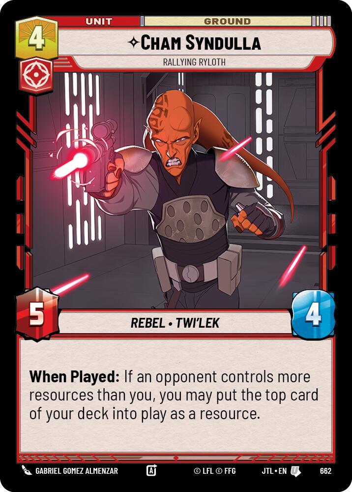 Cham Syndulla - Rallying Ryloth - Foil