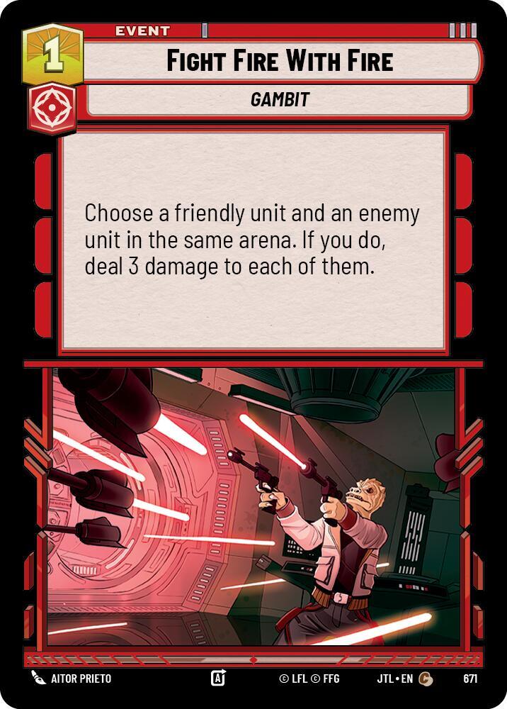 Fight Fire With Fire - Foil