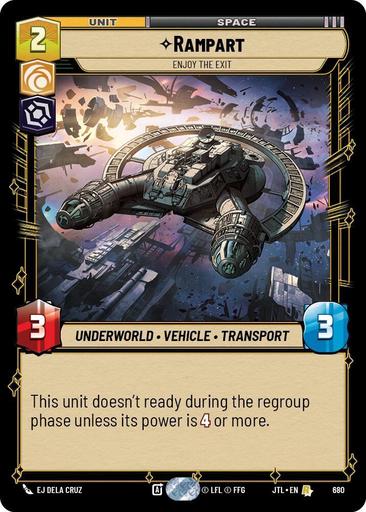 Rampart - Enjoy the Exit - Foil