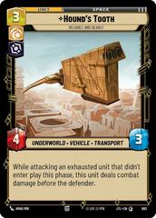 Hound's Tooth - Reliable and Deadly - Foil
