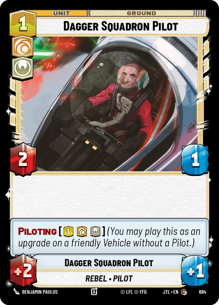 Dagger Squadron Pilot - Foil