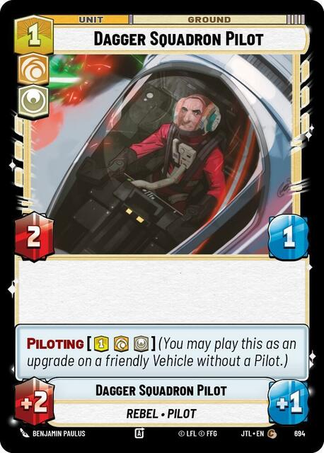 Dagger Squadron Pilot - Foil