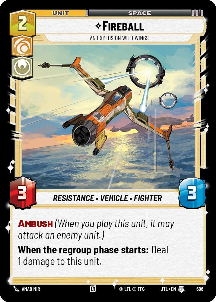 Fireball - An Explosion With Wings - Foil
