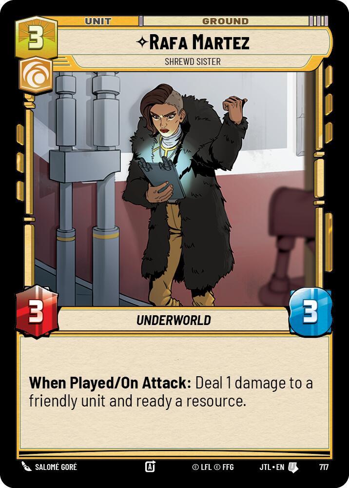 Rafa Martez - Shrewd Sister - Foil