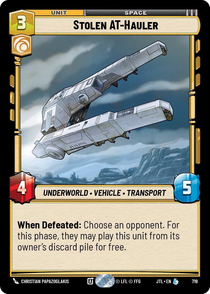 Stolen AT-Hauler - Foil
