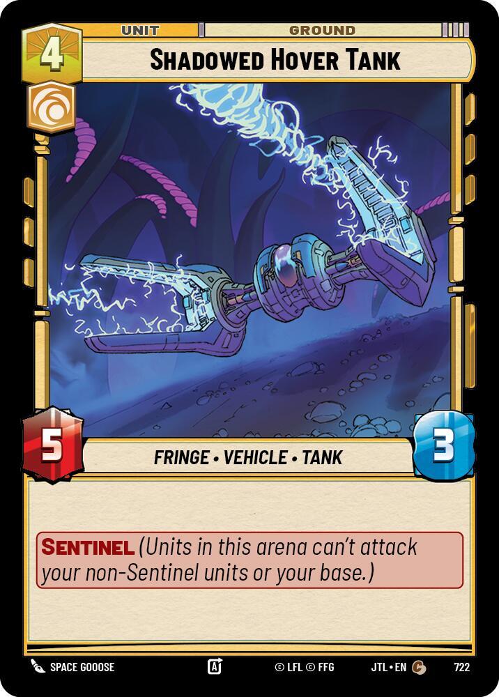 Shadowed Hover Tank - Foil