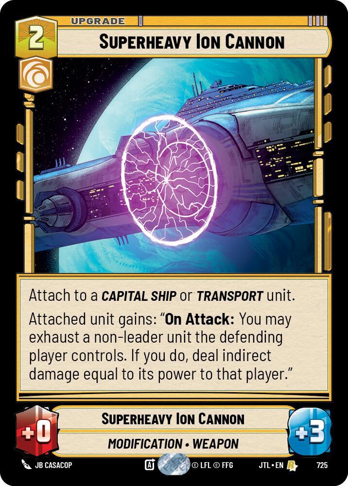 Superheavy Ion Cannon - Foil